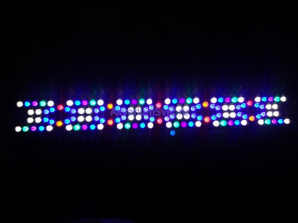 Обзор изготовленного светильника для морского аквариума 120 см.
