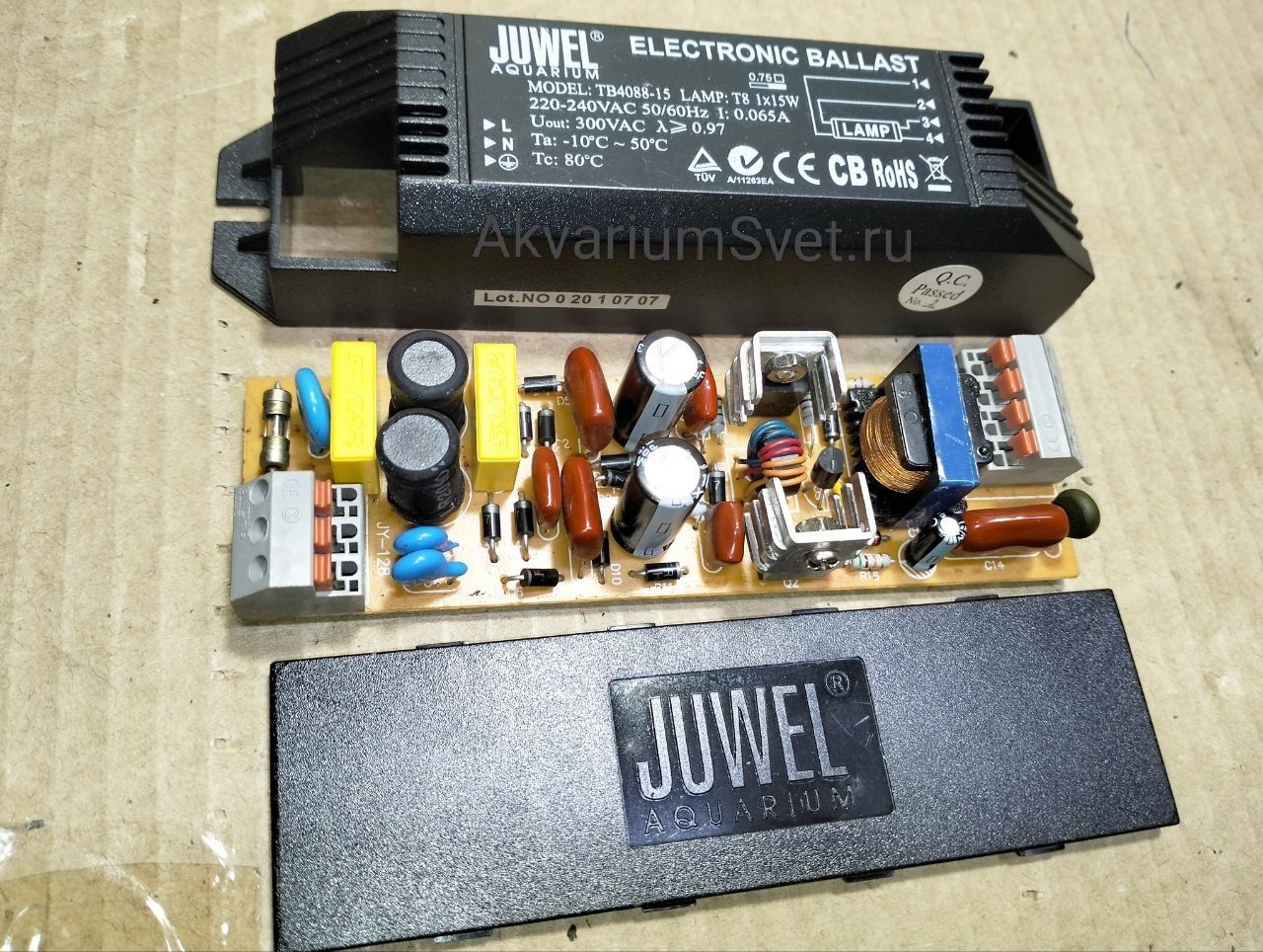Начинка ЭПРА Juwel 1x15W