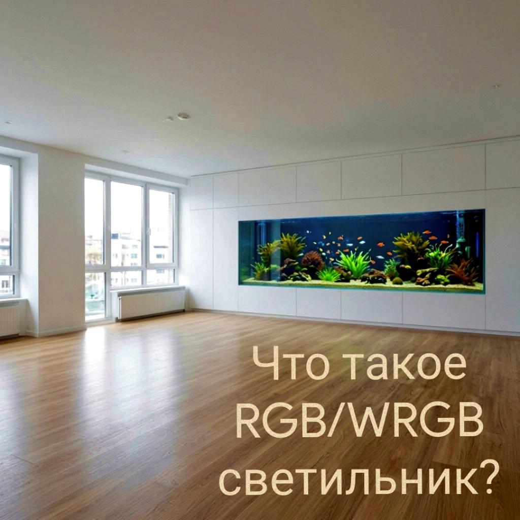 Что такое RGB и WRGB светильник читать статью