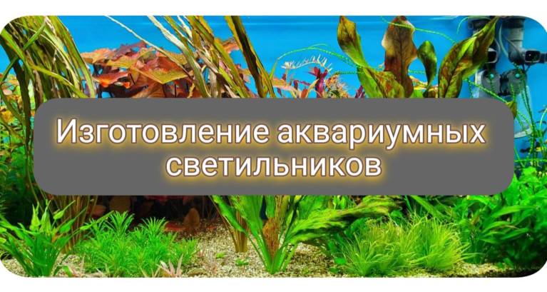 Выбрать услугу по изготовлению аквариумных светильников 